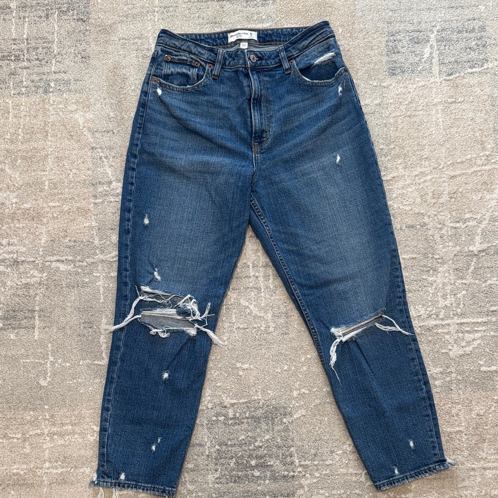 Abercrombie and Fitch Mom Jeans